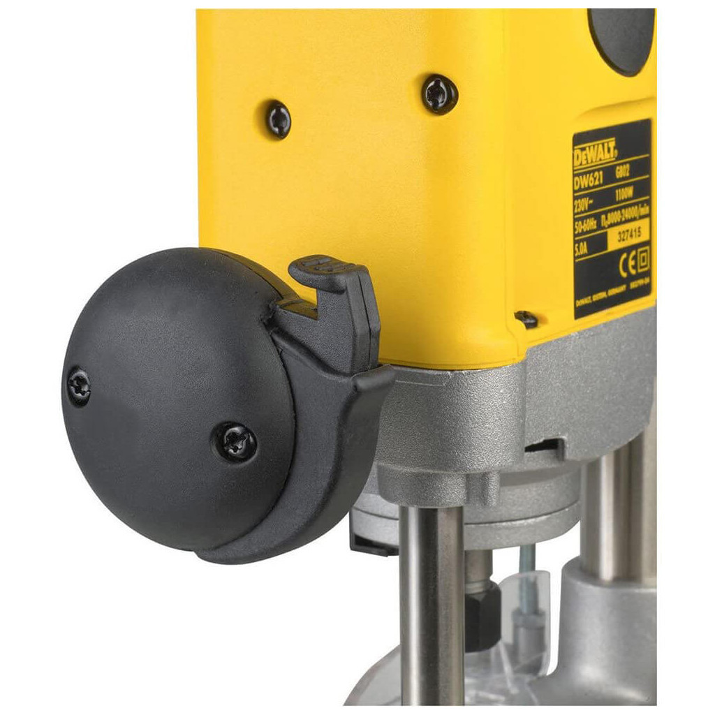 Фрезер DeWALT 1100 Вт, 8000 - 24000 об/хв, цанга 8 мм (DW621) - зображення 3