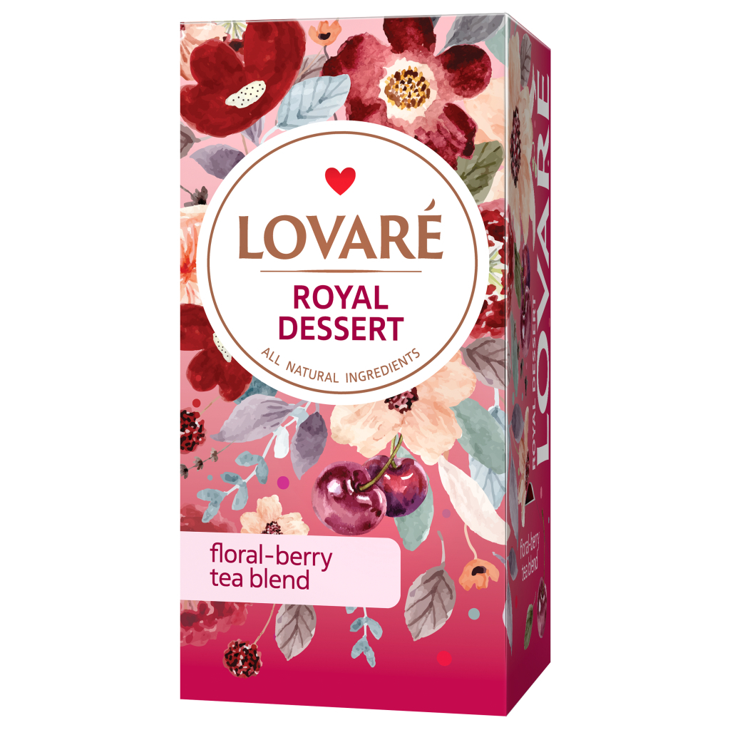 Чай Lovare "Royal dessert" 24х1.5 г (lv.71123) - зображення 1