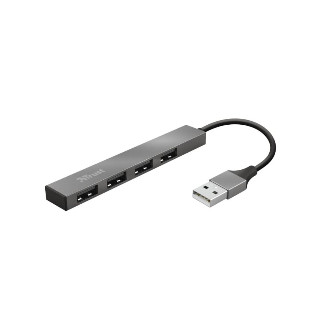 Концентратор Trust Halyx Aluminium 4-Port Mini USB Hub (23786_TRUST) - изображение 1