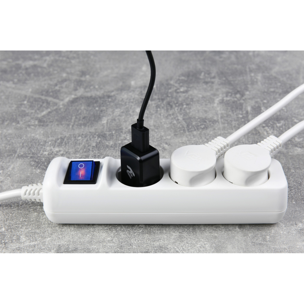 Мережевий подовжувач 2E 3xSchuko, 1.5м (2E-U03ESM1.5) - зображення 6