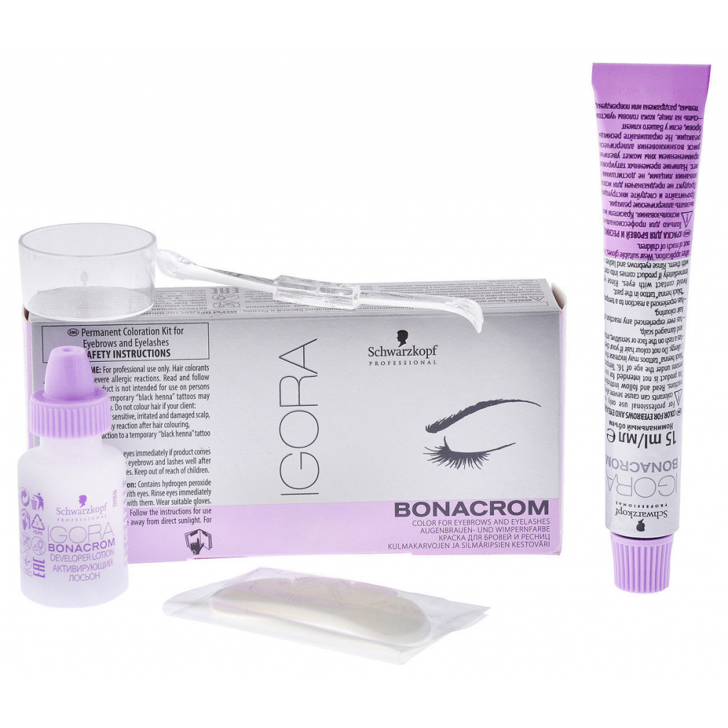 Фарба для брів Schwarzkopf Professional Igora Bonacrom Black (4045787292398) - изображение 1