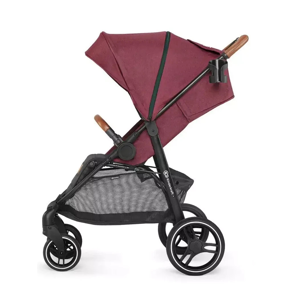 Коляска Kinderkraft Grande 2020 Burgundy (KKWGRANBRG000N) (5902533913190) - зображення 5