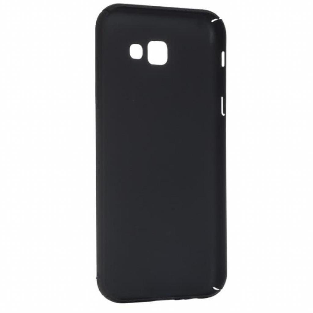 Чохол до мобільного телефона Digi для SAMSUNG A7 (2017)/A720 - Soft touch PC (Black) (6330589) - зображення 2