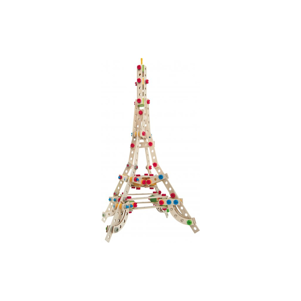 Конструктор Eichhorn 3 в 1 Ейфелева вежа 315 дерев'яних елементів (100039091) - зображення 3