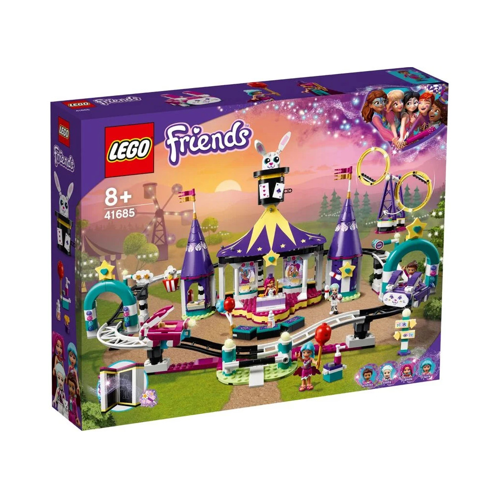 Конструктор LEGO Friends Американські гірки на Чарівному ярмарку 971 деталь (41685) - зображення 1