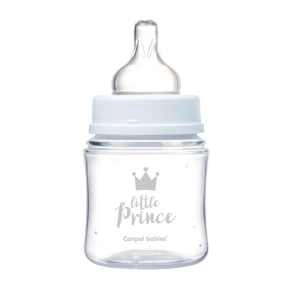 Набір для годування новонароджених Canpol babies MINI Boy Пляшечка 120 мл та Пустушка (0312mix) - зображення 3