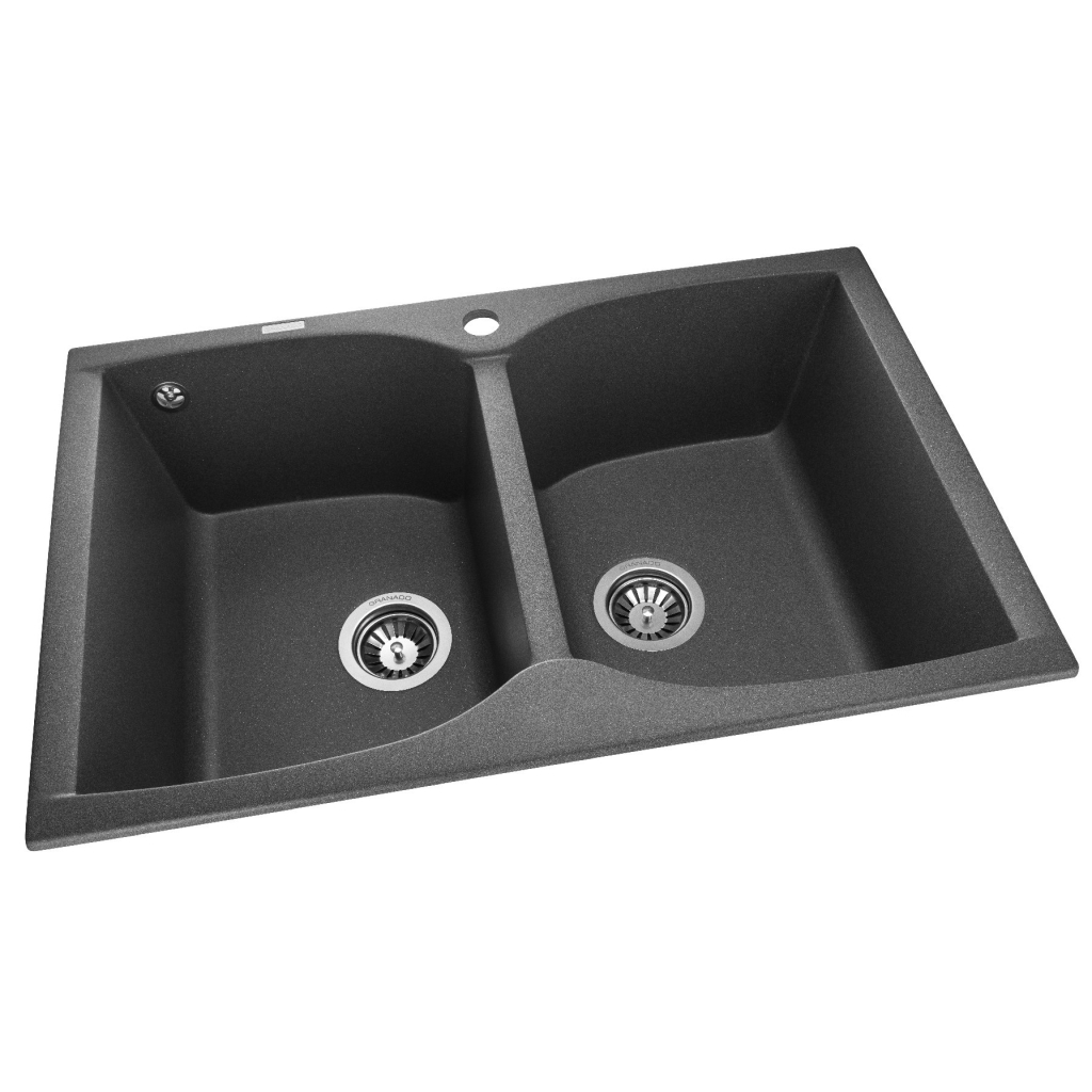 Мийка кухонна GRANADO CORDOBA grafito (gr1209) - зображення 2