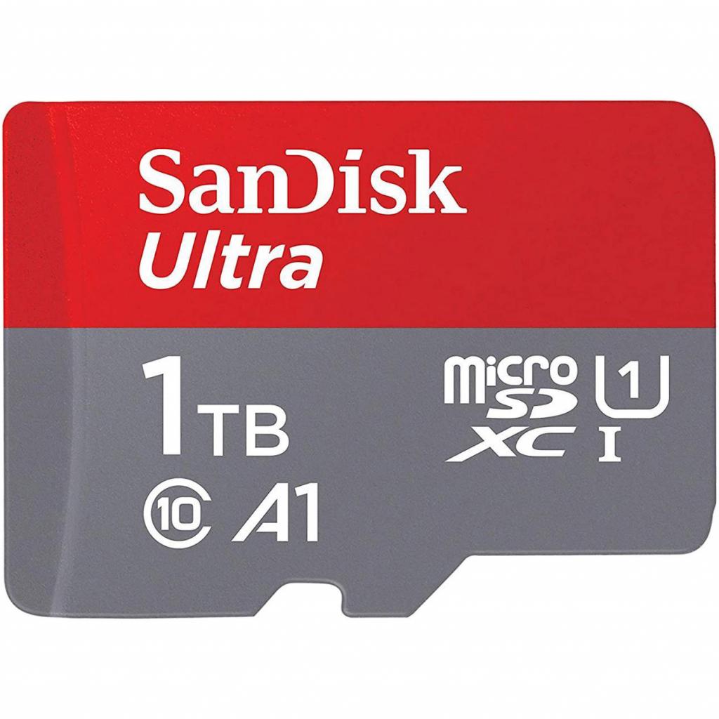 Карта пам'яті SanDisk 1TB microSDXC UHS-I Card A1 Class 10 (SDSQUA4-1T00-GN6MN) - зображення 1