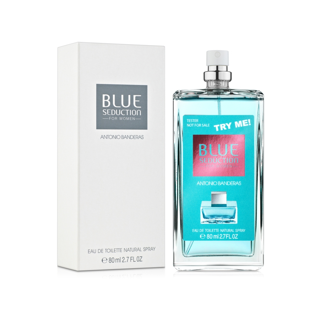 Туалетна вода Antonio Banderas Blue Seduction For Women тестер 80 мл (8411061982082) - изображение 2