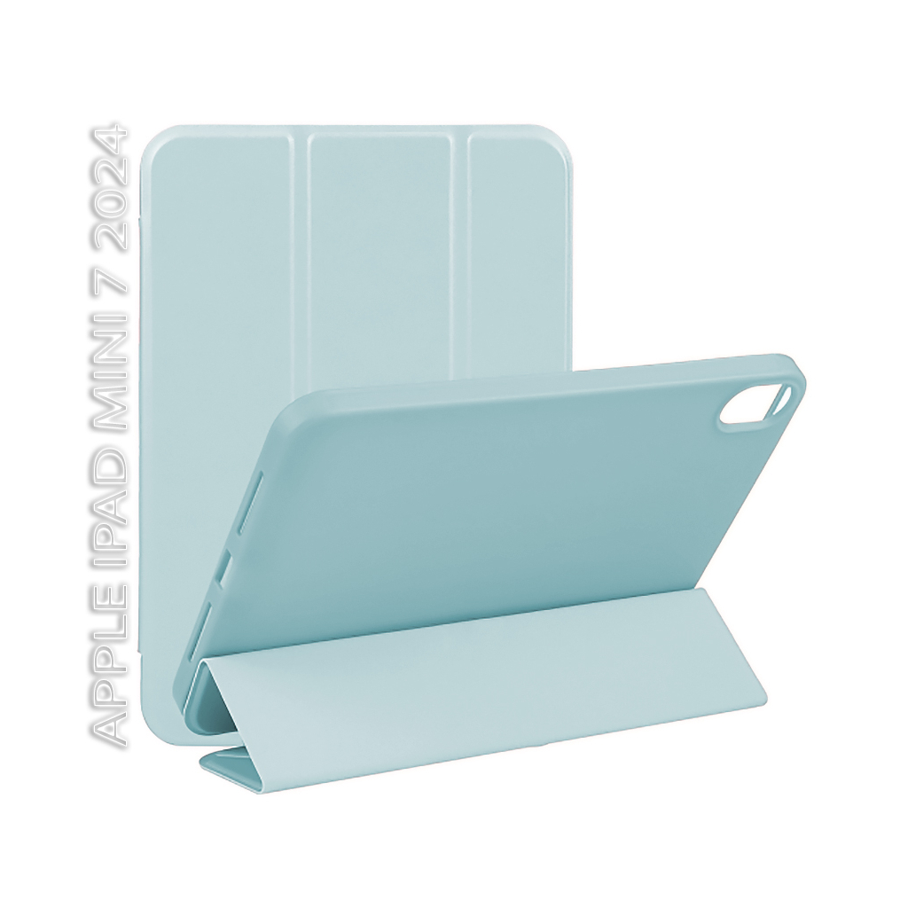 Чохол до планшета BeCover Tri Fold Hard TPU Apple iPad Mini 7 2024 Light Blue (712447) - зображення 1