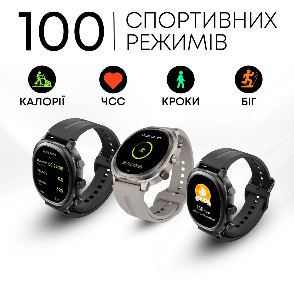 Смарт-годинник HiFuture aix lite green (aixlite.green) - зображення 4