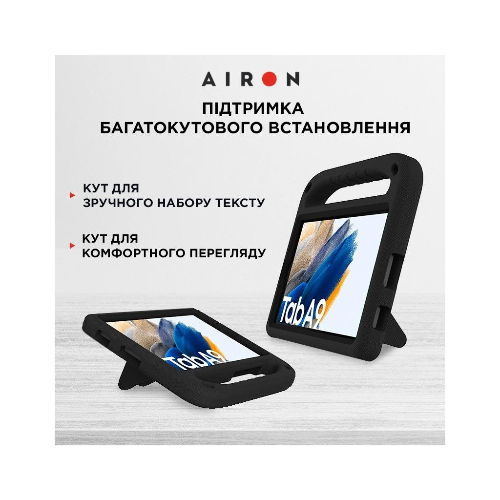 Чохол до планшета AirOn EVA Premium Samsung Galaxy Tab A9 2023 black (4822352781126) - зображення 6