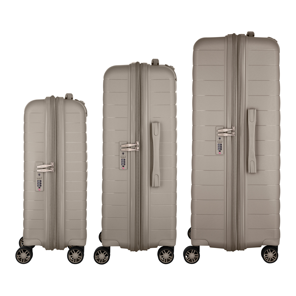 Набір валіз 2E Aero (L+M+S), сіро-коричневі (2E-SPP-AERO-SET3-TP) - зображення 5