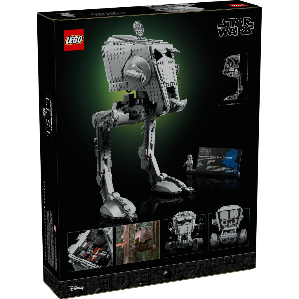 Конструктор LEGO Star Wars Крокохід AT-ST (75417-) - зображення 10