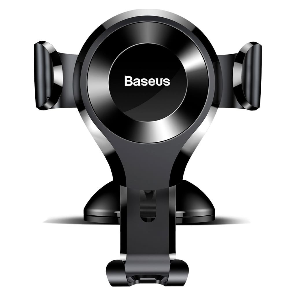 Універсальний автотримач Baseus Osculum Type Gravity Car Mount Black (SUYL-XP01) - зображення 2