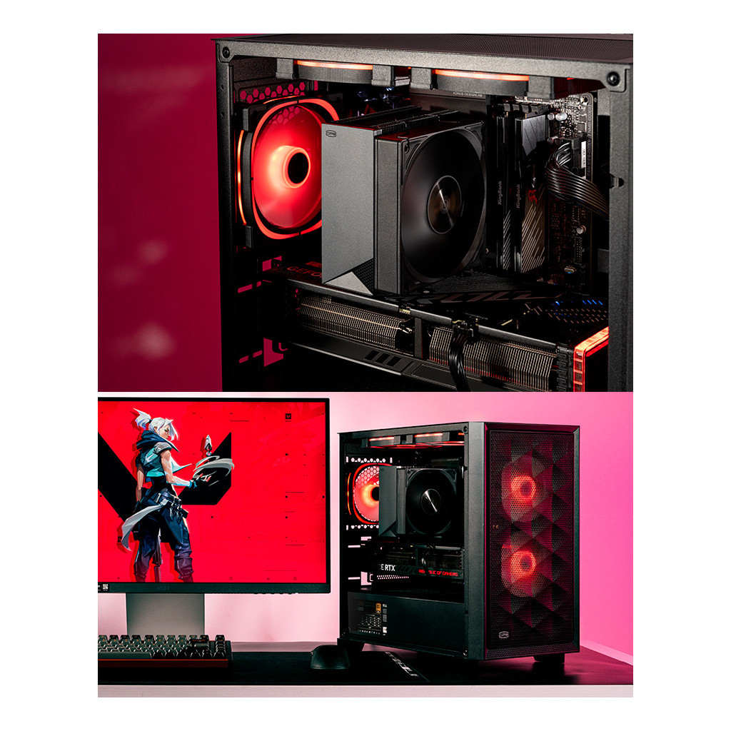 Кулер до процесора PcCooler RZ400 V2 BK - зображення 12