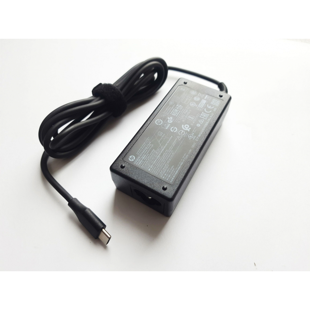 Блок живлення до ноутбуку HP 45W TPN-CA08 15V, TYPE-C (A40335) - зображення 2