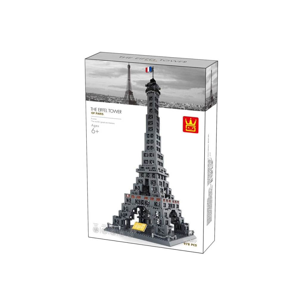 Конструктор Wange Ейфелева вежа, Париж, Франція (WNG-Tour-Eiffel) - зображення 2