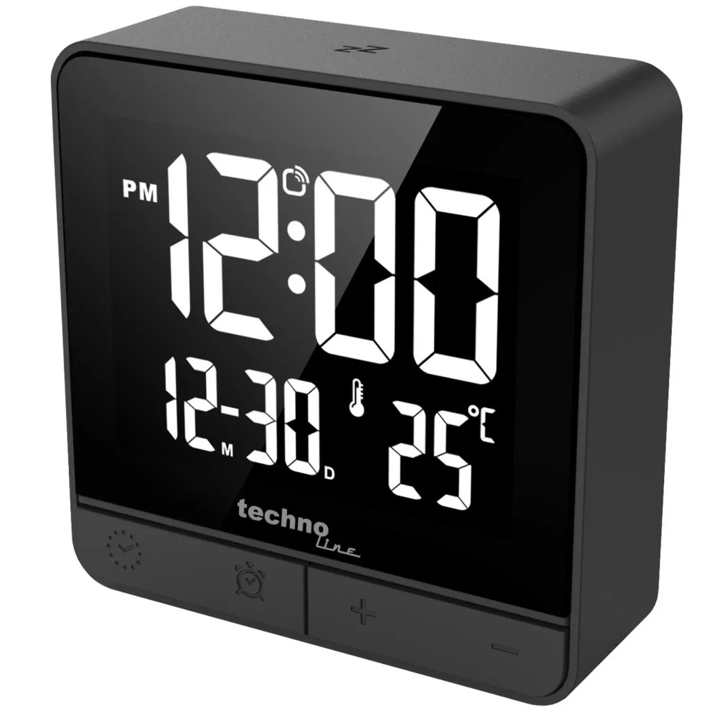 Настільний годинник Technoline WT375 Black (DAS302469) - зображення 4
