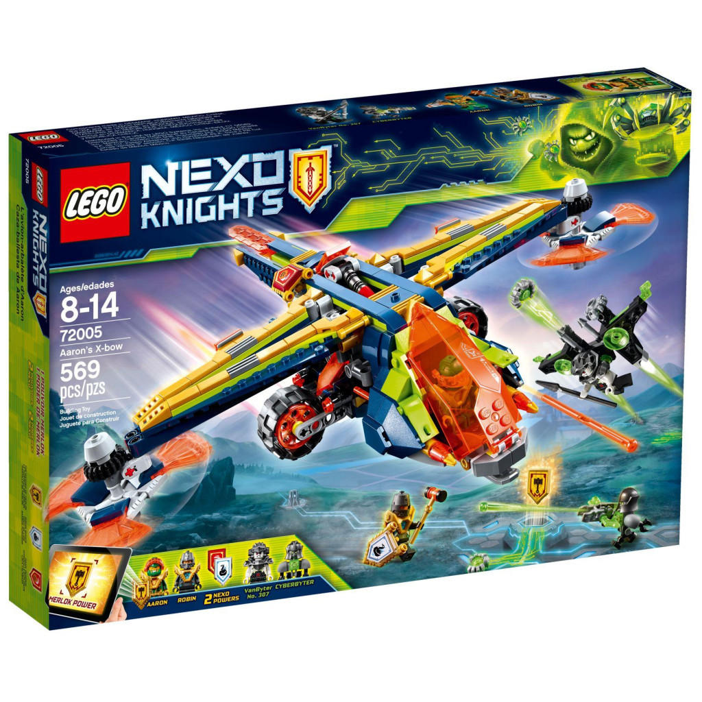 Конструктор LEGO Nexo Knights Лук-Х Аарона (72005) - зображення 1