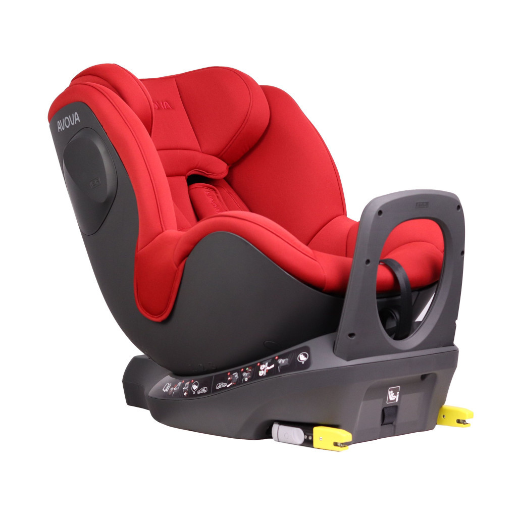 Автокрісло Avova Sperber-Fix i-Size 0-1 Maple Red (4260621465022) - зображення 12