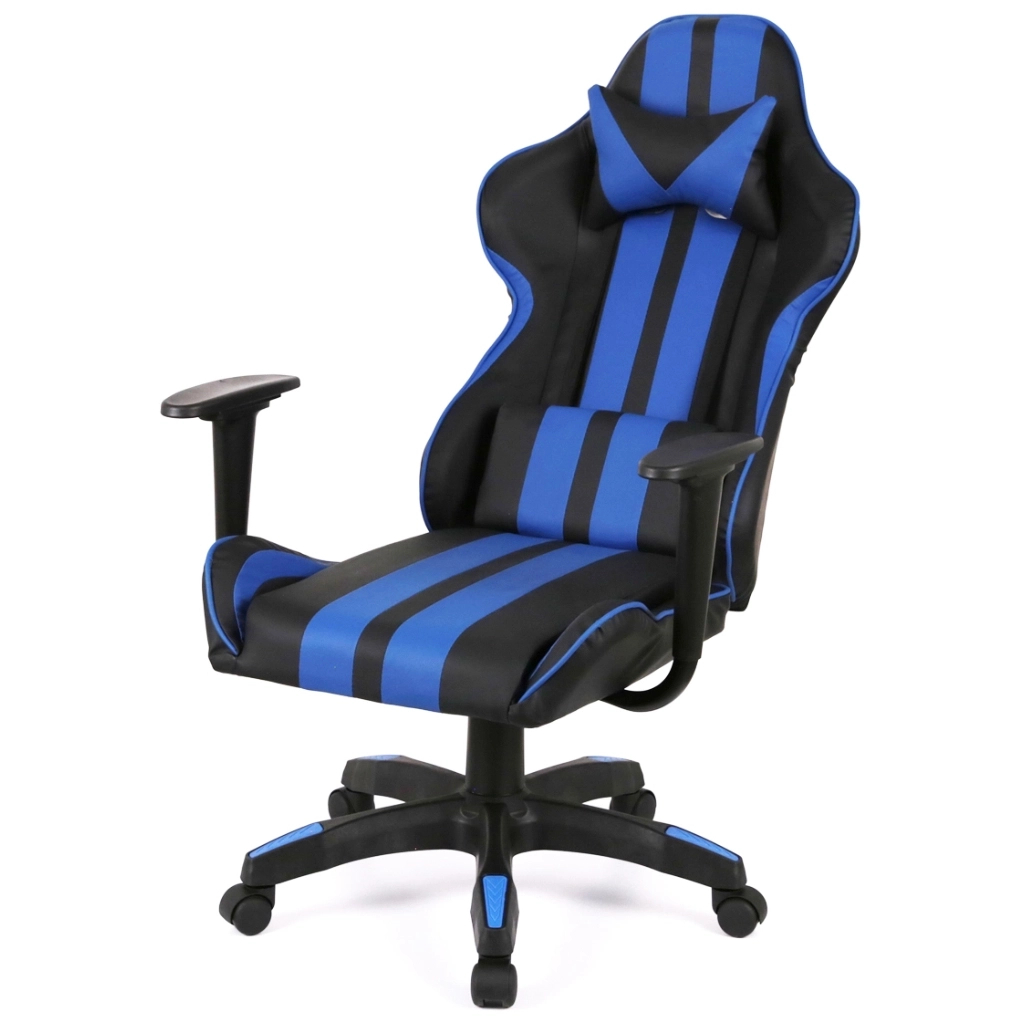 Крісло ігрове Аклас Стрік Light ANF Синій (PU-чорний/cиній) (00160342) - зображення 7