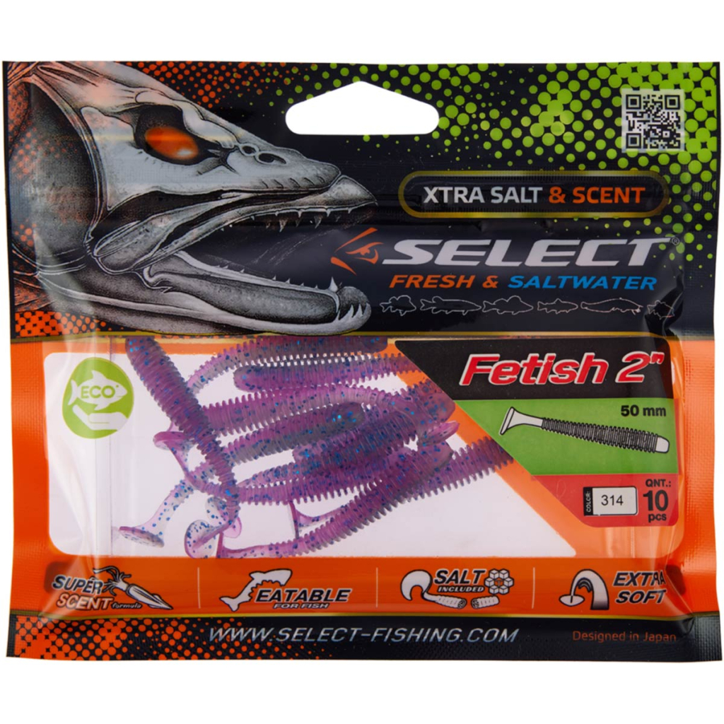 Силікон рибальський Select Fetish 2" 314 (10 шт/уп) (1870.71.19) - зображення 2