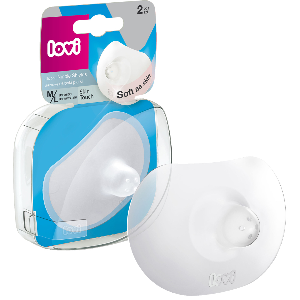 Захисна накладка на сосок Lovi Skin Touch 2 шт. M/L (5/606gb) - зображення 2