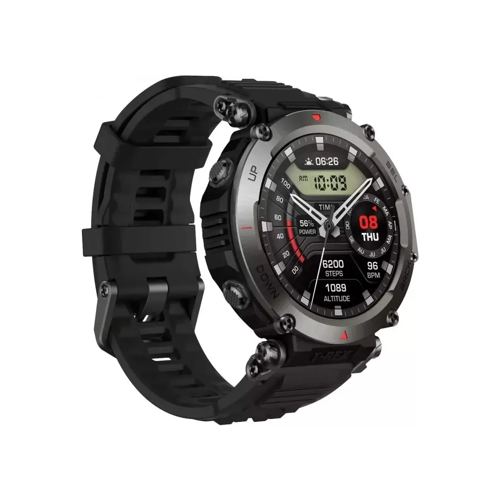 Смарт-годинник Amazfit T-Rex Ultra Abyss Black (W2142EU1N) (1066608) - зображення 3