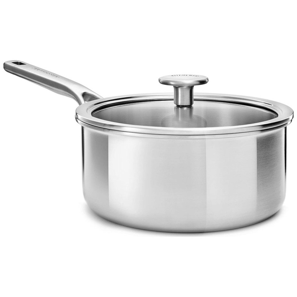 Ківш KitchenAid MSS 18 см 2,1 л з кришкою (CC003257-001) - зображення 1