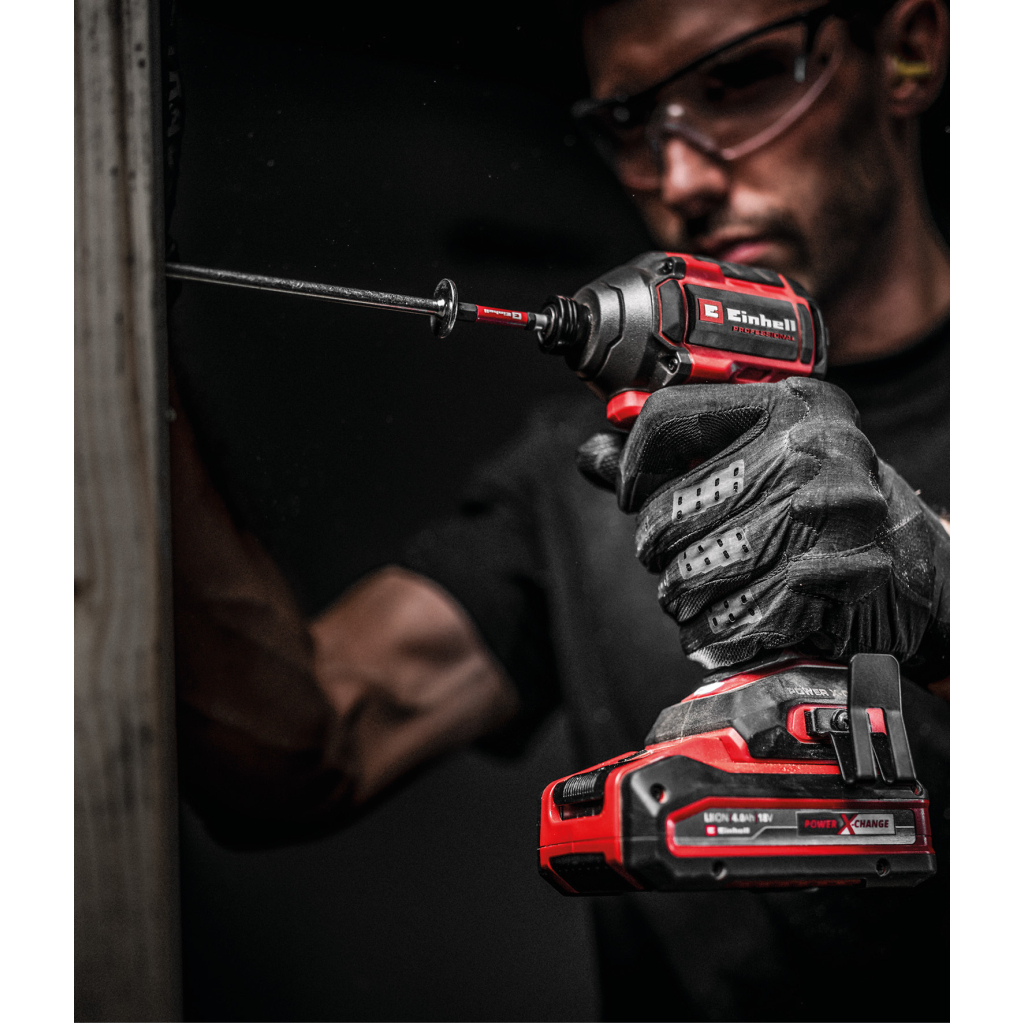 Гайковерт Einhell Professional TP-CI 18/250-C Li BL - Solo 18V, безщітковий, 250Нм 0-2800об/хв, 0.95кг (без АКБ та (4510095) - изображение 10