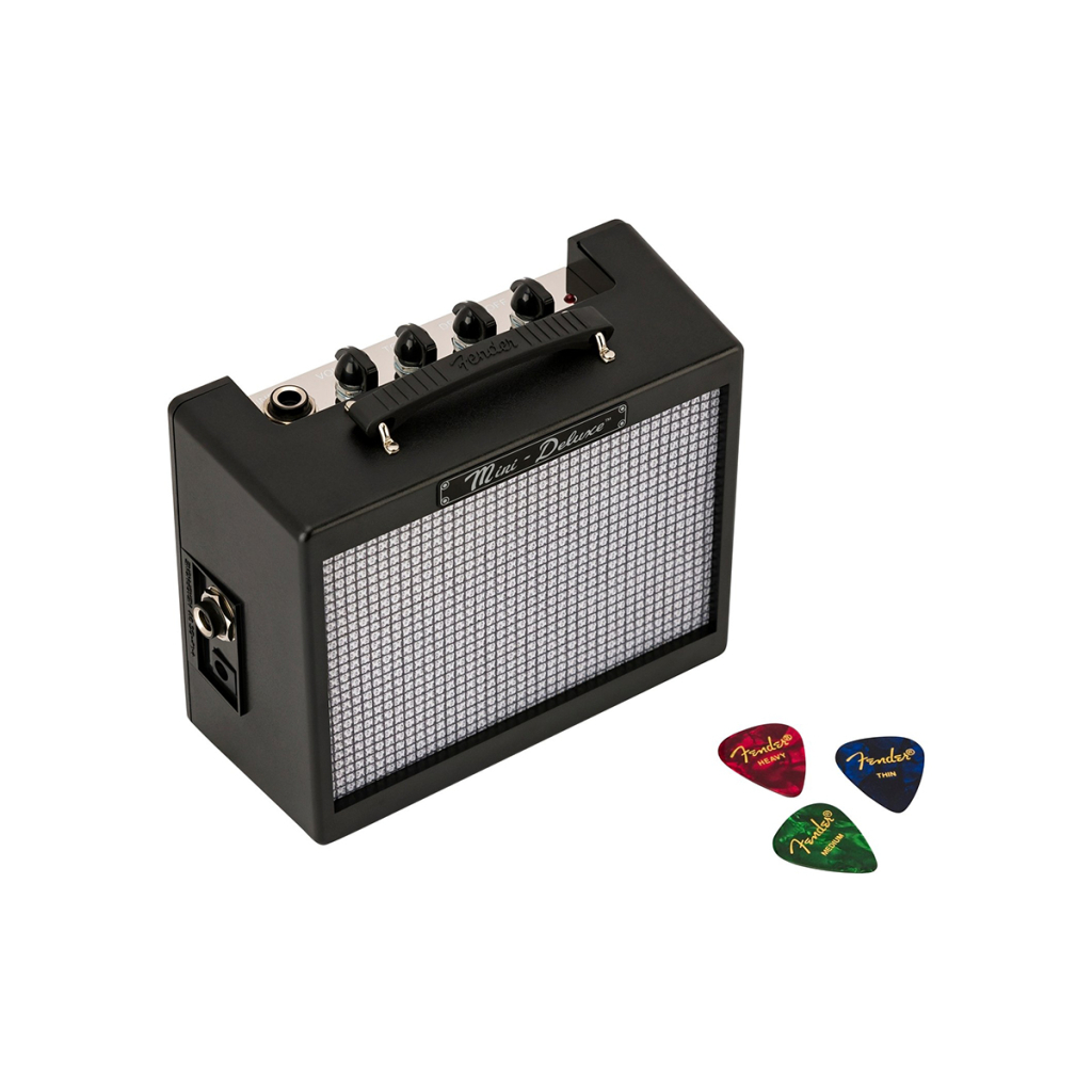 Комбопідсилювач Fender MD20 Mini Deluxe Amp Black (236916) - зображення 4