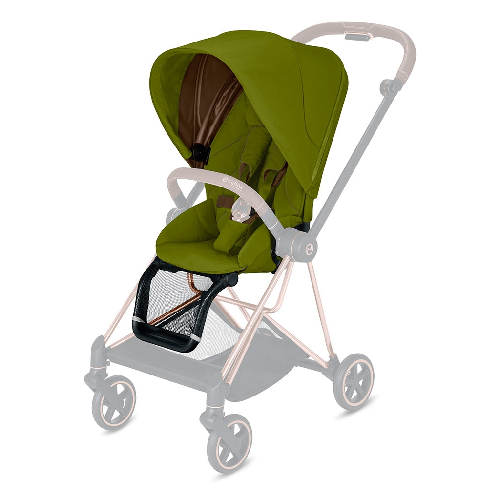 Набір текстилю для коляски Cybex Mios Khaki Green khaki brown (520000833) - зображення 1