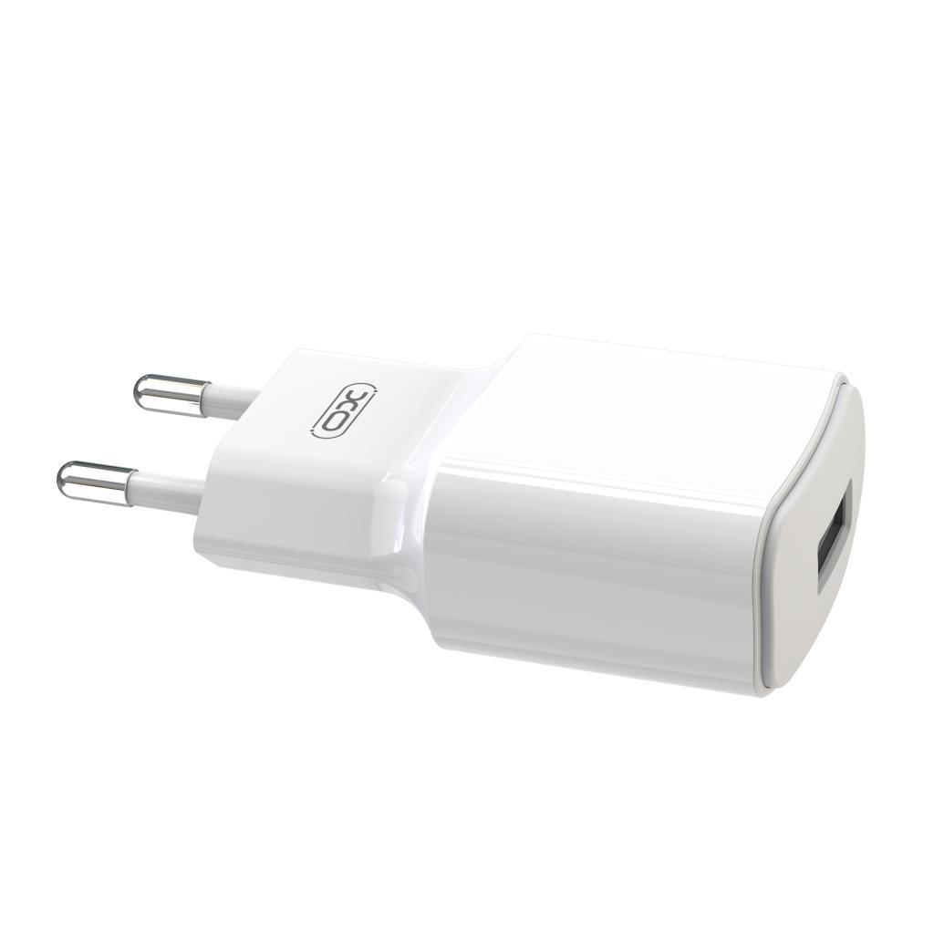 Зарядний пристрій XO L73 2.4A/1USB + cable lightning White (XO-L73i-WH) - зображення 5