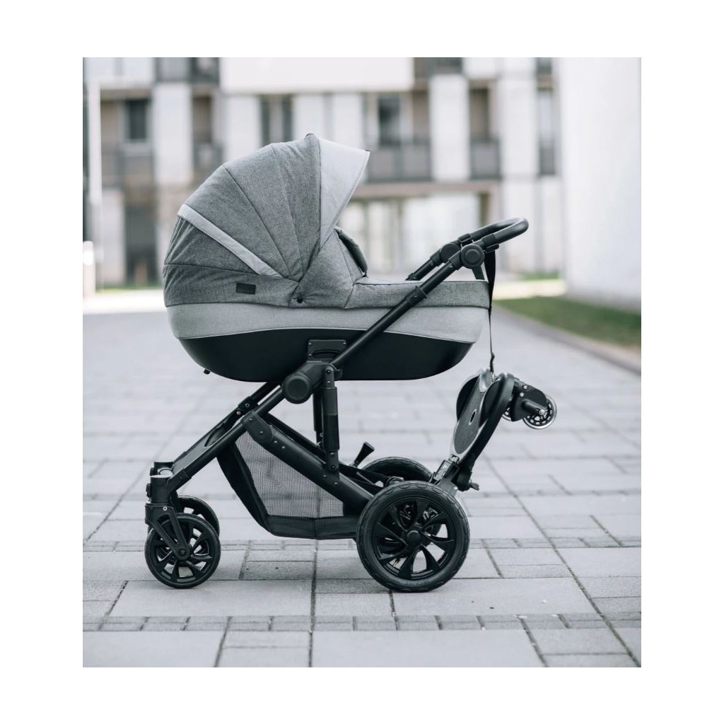 Аксесуар для коляски FreeON підніжка з сидінням (38138) - picture 3