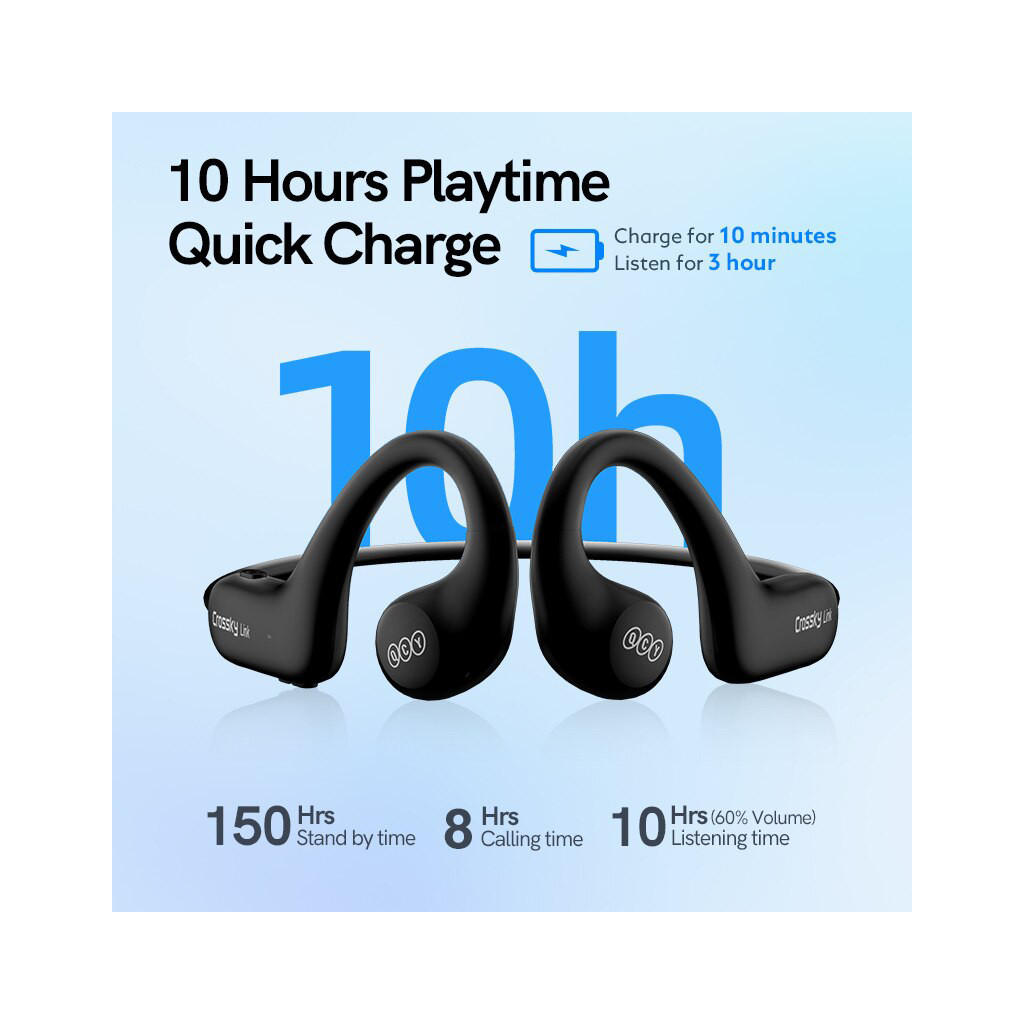 Навушники QCY Crossky Link T22 Midnight Black (1033268) - зображення 7