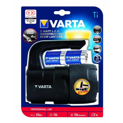 Ліхтар Varta Indestructible lantern LED 4*C 3WATT (18750101421) - зображення 1