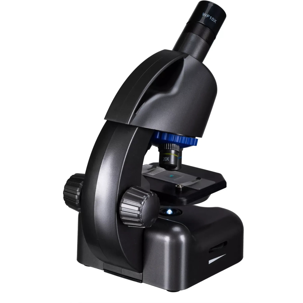 Мікроскоп Bresser Junior CM-04 100x-900x Black з набором для дослідів і адаптером для смартфона (14951) (931504) - зображення 3