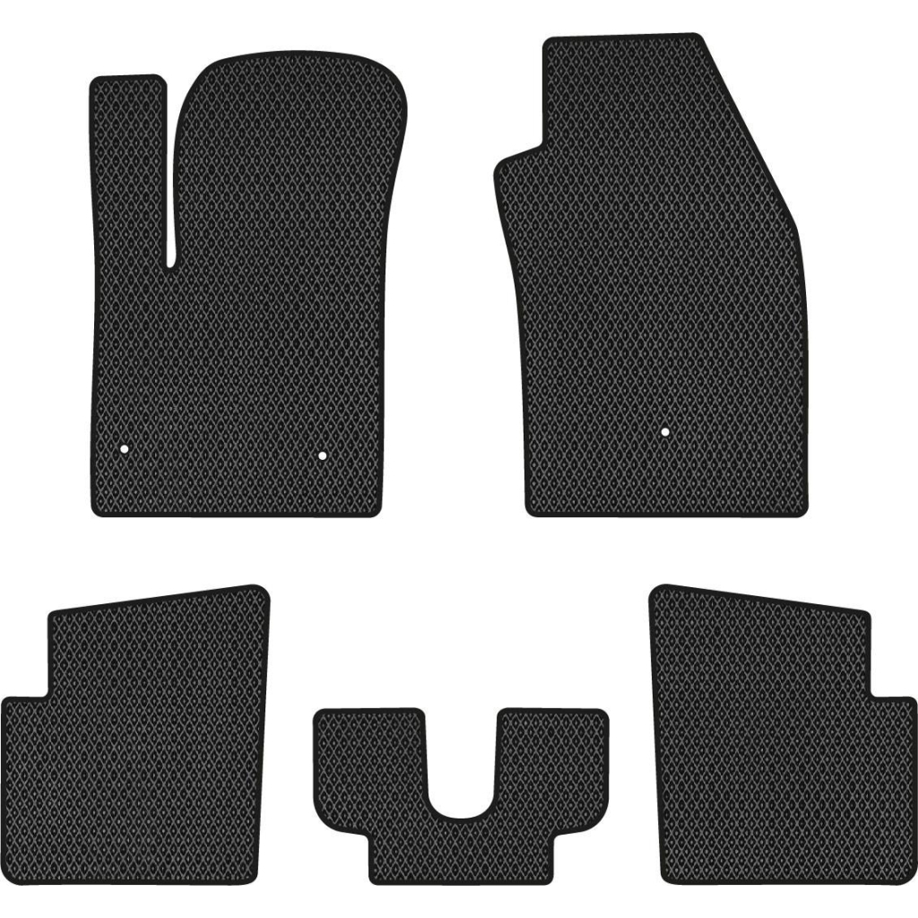 Килимок в салон EVAtech Fiat 500 2007+ null Htb USA (FT11990CV5LA3RBB) - зображення 1