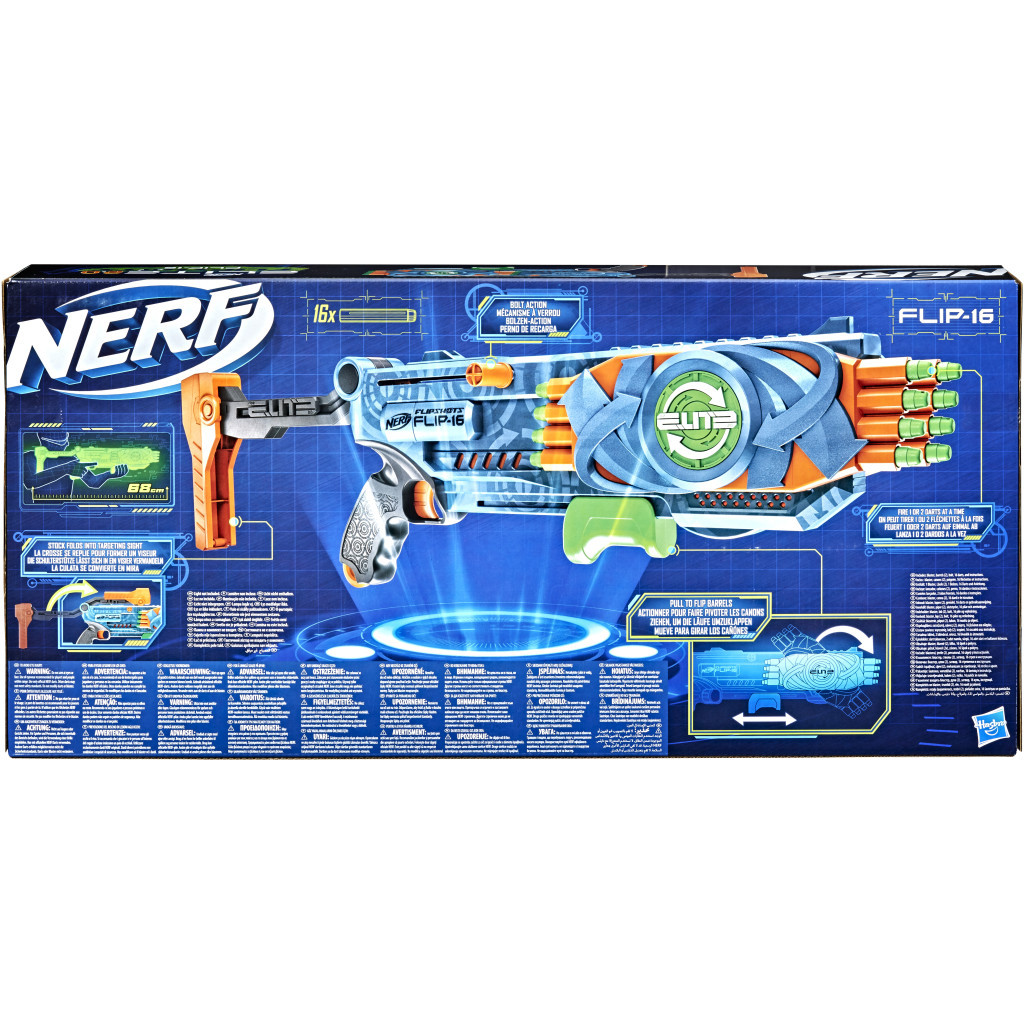 Іграшкова зброя Hasbro Nerf Elite 2.0 Flipshots Flip-16 (F2551) - зображення 2