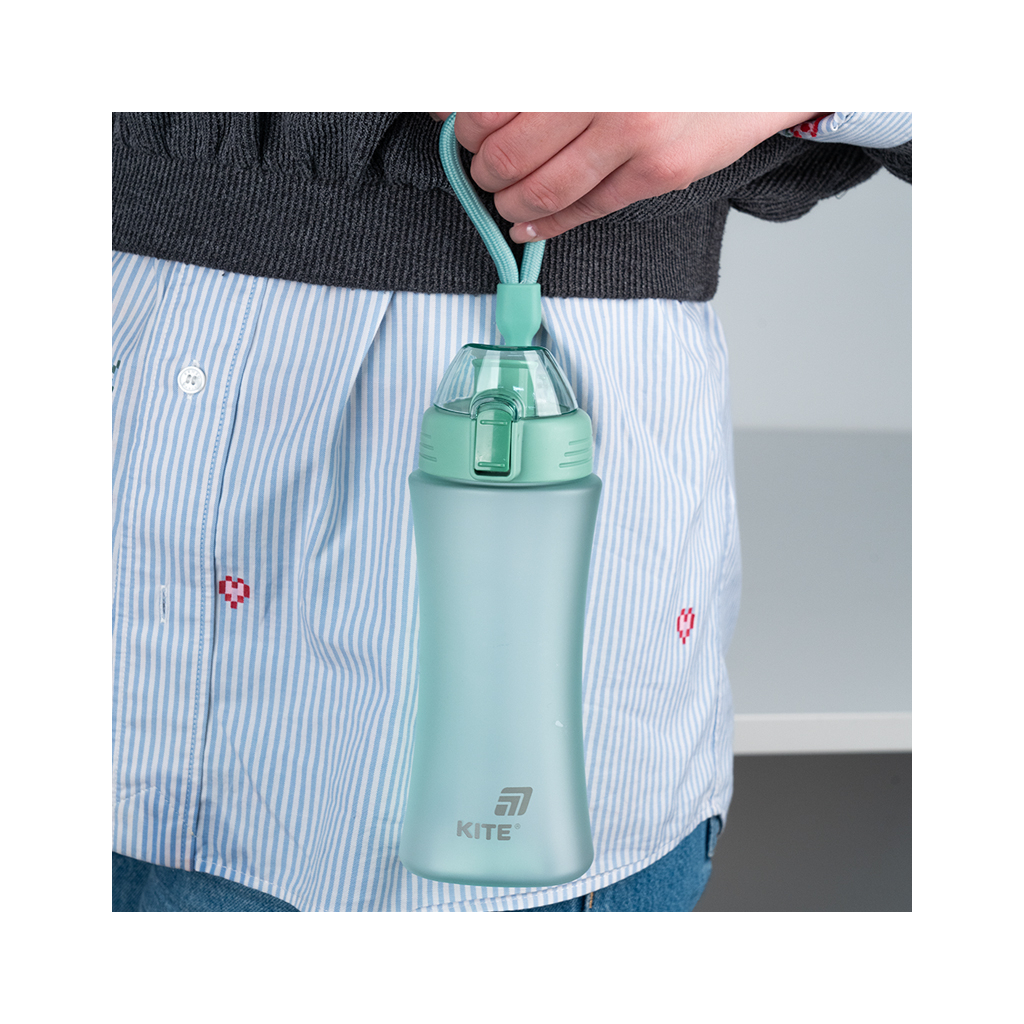 Поїльник-непроливайка Kite 500 мл, бірюзова (K25-1215-2) - зображення 6