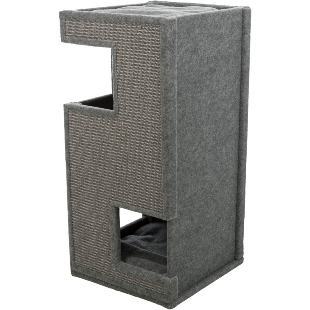 Дряпка (кігтеточка) для котів Trixie Gabriel Башта 38х38х78 см сіра (4011905449883) - изображение 3