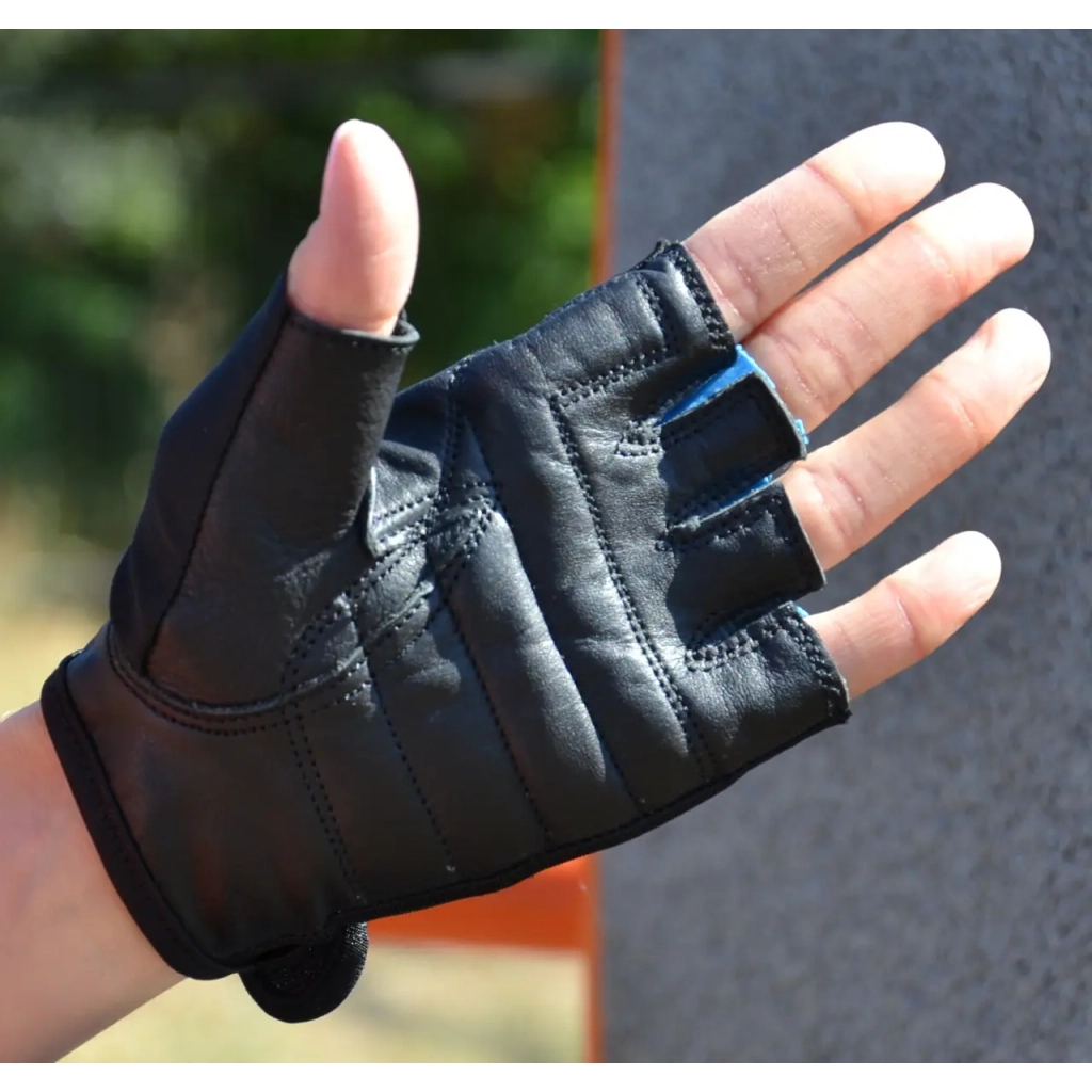 Рукавички для фітнесу MadMax MFG-251 Rainbow Turquoise L (MFG-251-TRQ_L) - зображення 5