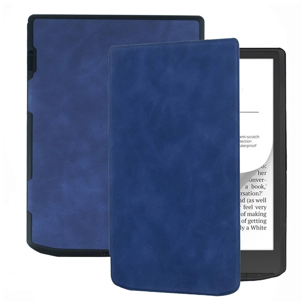 Чохол до електронної книги BeCover Smart Case PocketBook 743G InkPad 4 / InkPad Color 2 Deep Blue (710067) - зображення 2
