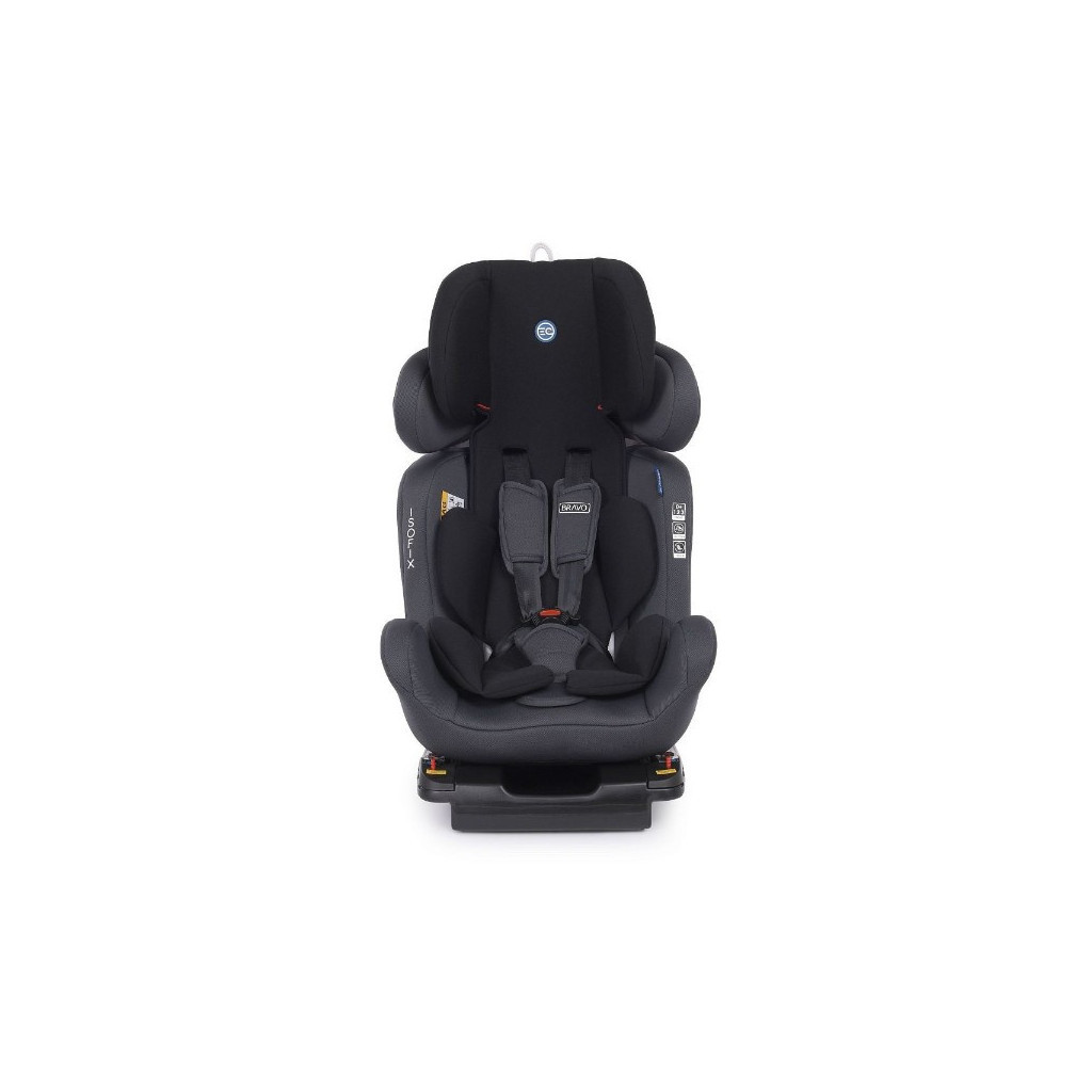 Автокрісло El Camino ME 1042 BRAVO 0-36 кг black - изображение 3