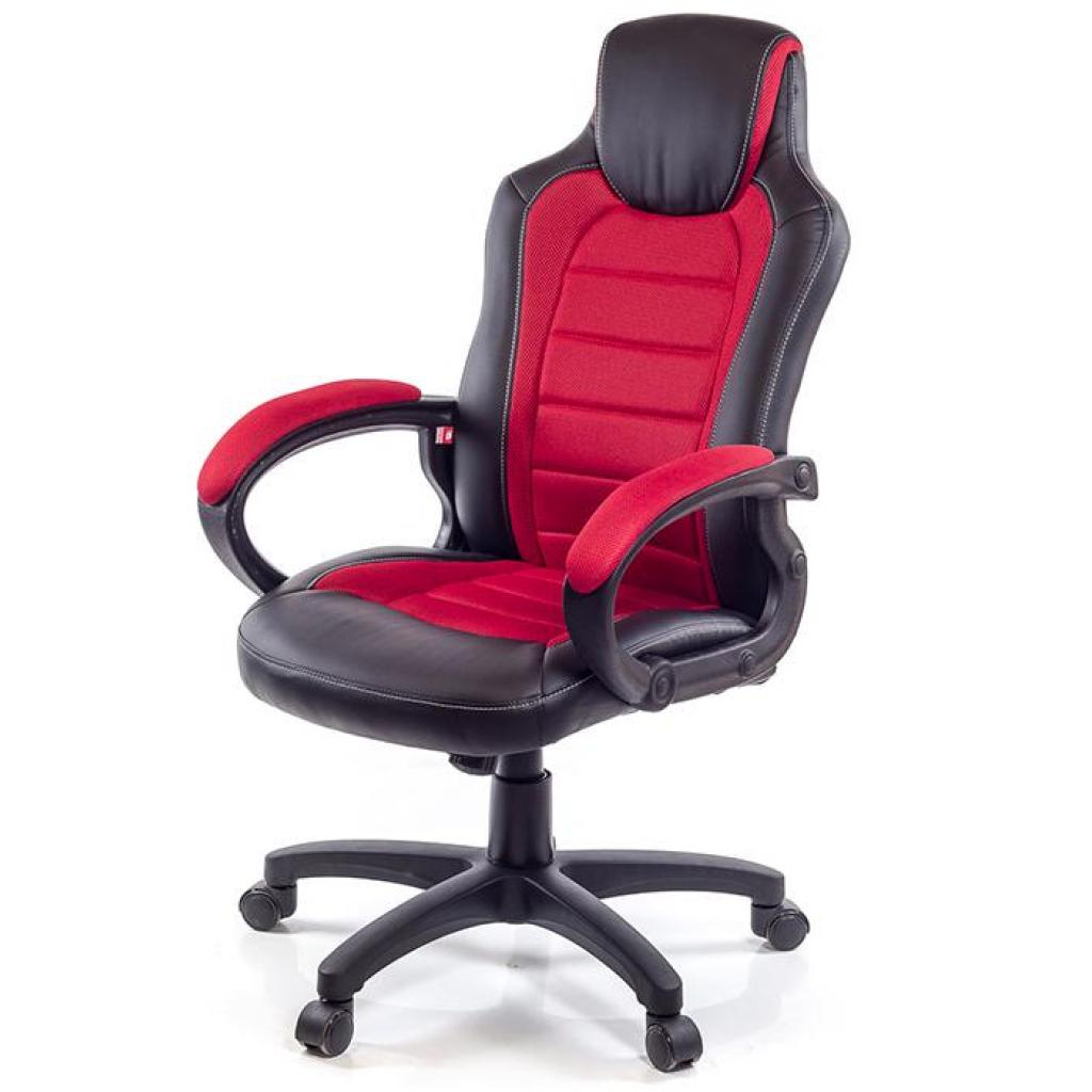 Крісло ігрове Аклас Астон W PL TILT Червоне (07267) - зображення 1