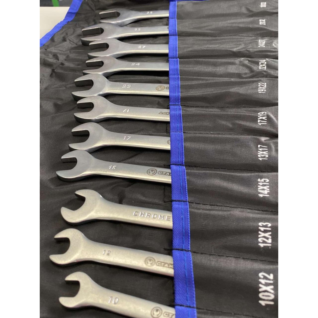 Ключ Стандарт ріжковий 8-32 мм 11 шт. у чохлі (NKR11STA-S) - изображение 2