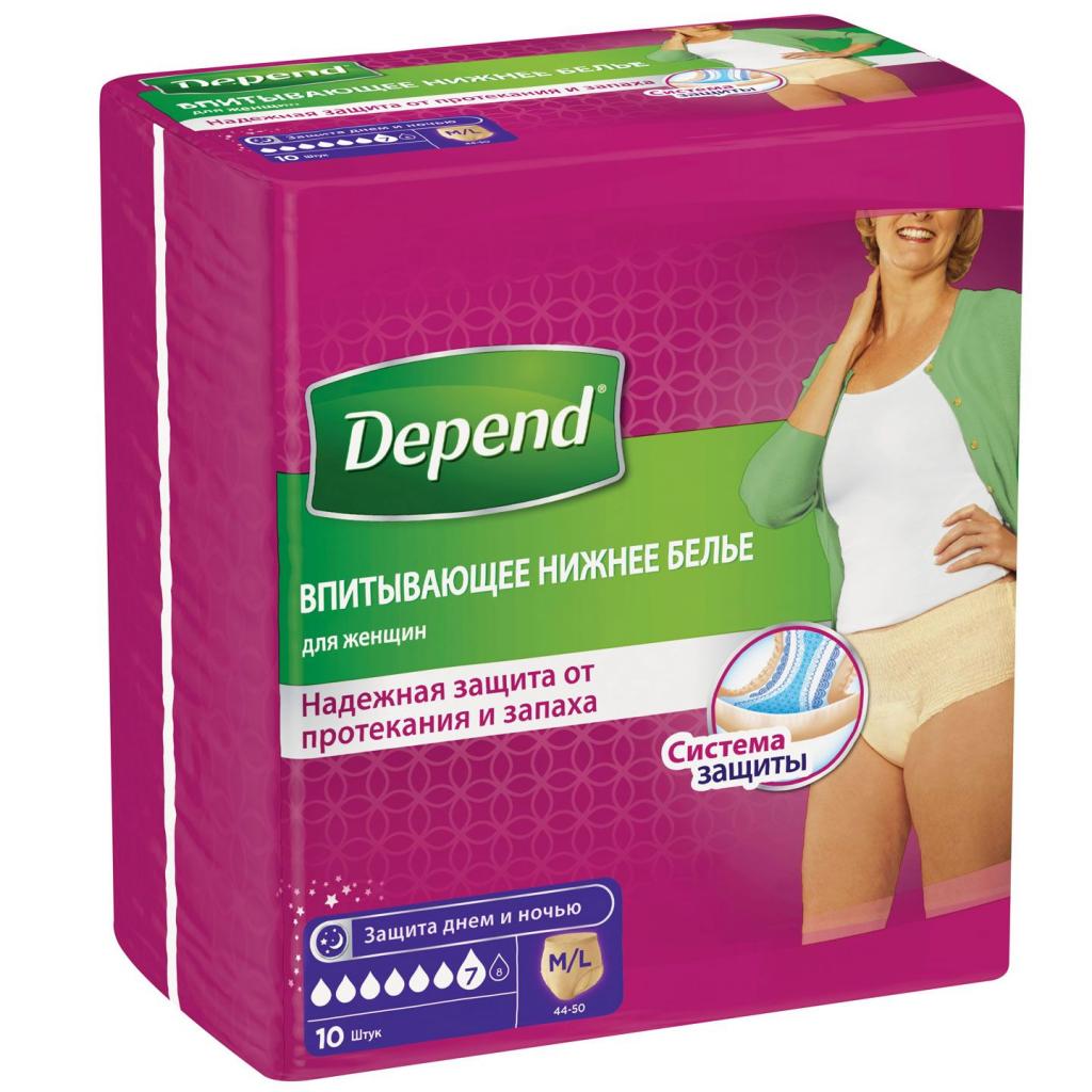 Підгузки для дорослих Depend Трусики для жінок M/L (5029053560724) - зображення 2