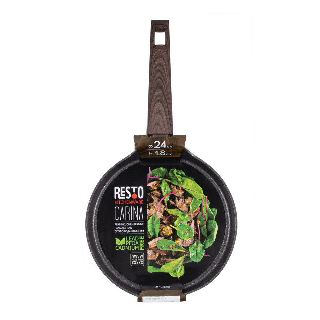 Сковорода Resto для млинців Carina 24 см (93025) - зображення 6