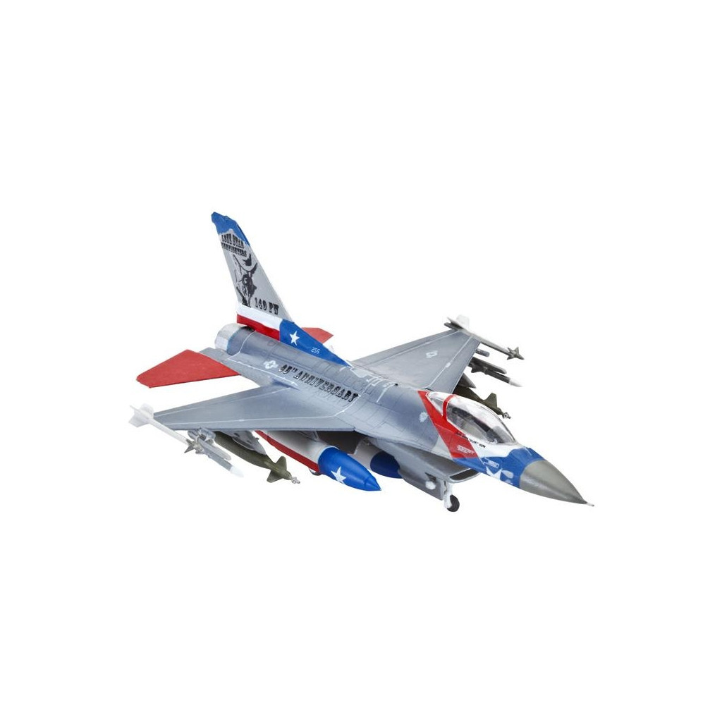 Збірна модель Revell Винищувач F-16C Fighting Falcon рівень 4 масштаб 1:144 (RVL-03992) - зображення 3